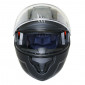 HELMET-FLIP-UP MT ATOM SV (DOUBLE VISORS) SOLID BLACK MATT XS