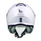 CASQUE JET MT THUNDER 3 SV DOUBLE ECRANS UNI BLANC NACRE BRILLANT L 8434639017344