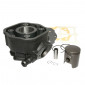 CYLINDRE 50 A BOITE ADAPTABLE DERBI 50 SENDA 1996>2005, GPR/GILERA 50 SMT 2000>2005, RCR (MOTEUR DERBI EURO 2) -P2R FONTE AVEC PISTON GRAPHITE- 3700948020340