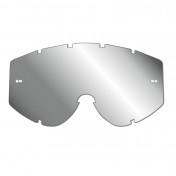 LENS FOR MOTOCROSS GOGGLES PROGRIP 3252 SILVER MULTILAYERED MIRRORED - NO FOG/ANTI SCRATCH/ANTI-U.V.