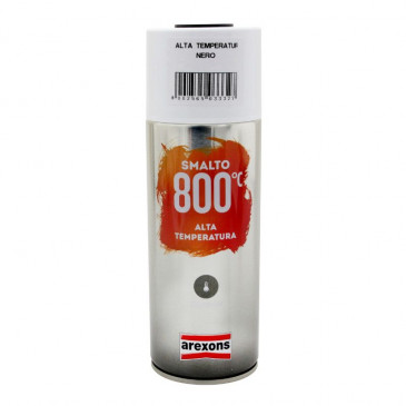 BOMBE DE PEINTURE AREXONS PRO HAUTE TEMPERATURE 800°C NOIR AEROSOL 400 ml (3332)