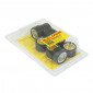 GALET/ROULEAU MAXISCOOTER MALOSSI 25x15,9 10,0g (x8) POUR PIAGGIO 350 BEVERLY (POUR MULTIVAR) (6615452I0) 3700948138427
