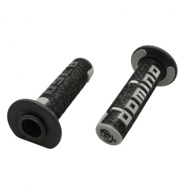 GRIP- DOMINO ORIGINAL- OFF ROAD A360 BLACK/GREY (120 mm) (PAIR) --- 8033900014251