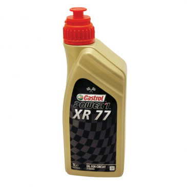 OIL FOR 2 STROKE ENGINE CASTROL XR 77 (1 L) RACING 100 % SYNTHETIC (RECOMENDED AS RACING PRE-MIX)