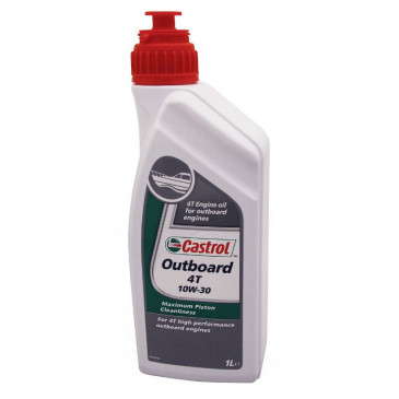 OIL FOR 4 STROKE ENGINE CASTROL OUTBOARD 4T (1 L) PART SYNTHETIC 4008177285803