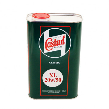 OIL FOR 4 STROKE ENGINE CASTROL CLASSIC XL 20W-50 (1 L) FOR ENGINES BEFORE 1980