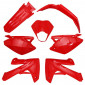 FAIRINGS/BODY PARTS FOR 50c MOTORBIKE RIEJU 50 MRT 2009>, MRT ENDURO 2009>, MRT PRO 2009>, MRT SM 2009> GLOSS RED (KIT 7 PARTS)