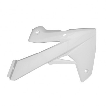 CARENAGE/CACHE RESERVOIR 50 A BOITE ADAPTABLE RIEJU 50 MRT 2009>2021, MRT ENDURO 2009>2021, MRT PRO 2009>2021, MRT SM 2009>2021 BLANC BRILLANT DROIT -P2R- 3700948103777