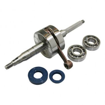 EMBIELLAGE/VILEBREQUIN SCOOT TOP PERF TPR POUR MBK 50 BOOSTER, STUNT/YAMAHA 50 BWS, SLIDER (MODELE RENFORCE AVEC ROULEMENTS + JOINTS) 3700948166369