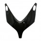 FRONT COVER (UPPER) FOR MAXISCOOTER YAMAHA 500 TMAX 2001>2007 GLOSS BLACK -GENUINE STYLE - -P2R- 3700948104125