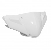 CARENAGE/COUVRE GUIDON AV SCOOT ADAPTABLE PEUGEOT 50 KISBEE 2T ET 4T TOUS MODELES (NOUVEAU 2018> + ANCIEN MODELE 2010>2017) BLANC BRILLANT -P2R- 3700948104415