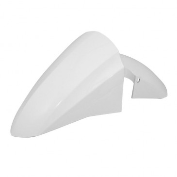 FRONT MUDGUARD FOR SCOOT PEUGEOT 50 KISBEE (All models 2 Stroke/4 Stroke 2010>2018) GLOSS WHITE -P2R-