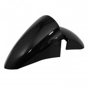 GARDE BOUE AV SCOOT ADAPTABLE PEUGEOT 50 KISBEE 2T ET 4T TOUS MODELES (NOUVEAU 2018> + ANCIEN MODELE 2010>2017) NOIR BRILLANT -P2R- 3700948104484