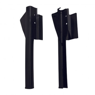 CAPOTAGE DE FOURCHE CYCLO ADAPTABLE PEUGEOT 103 MVL, VOGUE NOIR (PAIRE) -SELECTION P2R- 3701213416288