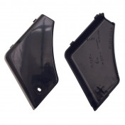 TOOL BOX DOOR FOR MOPED PEUGEOT 103 RCX-SPX, VOGUE- BLACK (PAIR) 3701213415793