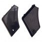TOOL BOX DOOR FOR MOPED PEUGEOT 103 RCX-SPX, VOGUE- BLACK (PAIR) 3701213415793