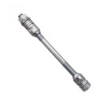 AXE DE ROUE CYCLO ADAPTABLE SOLEX AVANT/ARRIERE L 170 mm -SELECTION P2R- 3701213415724