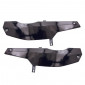 SIDE COVER (ENGINE) FOR MOPED MBK 51 BLACK (PAIR)- SELECTION P2R