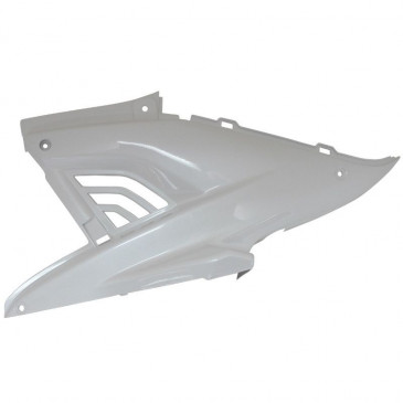ENGINE SIDE COVER FOR SCOOT MBK 50 NITRO 1997>2012/YAMAHA 50 AEROX 1997>2012 -LEFT-WHITE- SELECTION P2R 3700948053676