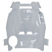 CARENAGE/PASSAGE DE ROUE SCOOT ADAPTABLE MBK 50 NITRO 1997>2012/YAMAHA 50 AEROX 1997>2012 BLANC BRILLANT (RACING DESIGN) -P2R- 3700948055618