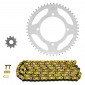 KIT CHAINE ADAPTABLE BETA 50 RR 2006>2011, RR ENDURO STANDARD 2009>2011, RR STANDARD 2005>2008 420 11x51 (DIAM COURONNE 100/120/8.5) (DEMULTIPLICATION ORIGINE) -AFAM- 5400598043260