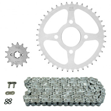 CHAIN AND SPROCKET KIT FOR HONDA VT 125 C SHADOW 1999>2008 428 16x42 (OEM SPECIFICATIONS) -AFAM-