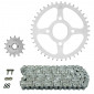 CHAIN AND SPROCKET KIT FOR HONDA VT 125 C SHADOW 1999>2008 428 16x42 (OEM SPECIFICATIONS) -AFAM- 5400598029134