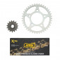 CHAIN AND SPROCKET KIT FOR HONDA CB 500 1994>2003 520 14x44 (OEM SPECIFICATIONS) -AFAM-