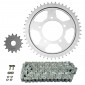 CHAIN AND SPROCKET KIT FOR SUZUKI 600 GSF BANDIT 1995>1999, GSF S BANDIT 1996>1999 530 15x47 (Ø SPROCKET 87/110/10.5) -AFAM-(OEM SPECIFICATION)