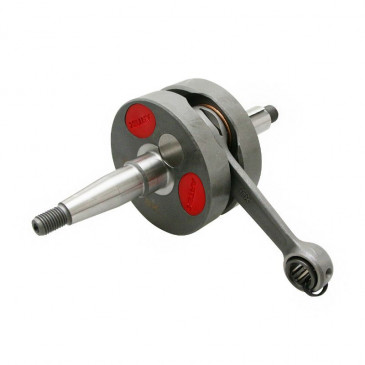 EMBIELLAGE/VILEBREQUIN 50 A BOITE ARTEK K2 EVO POUR MINARELLI 50 AM6/MBK 50 X-POWER/YAMAHA 50 TZR/PEUGEOT 50 XPS/RIEJU 50 RS2/BETA 50 RR (SOIE DIAM 20-MONTAGE AVEC 2 ROULEMENTS 6204-DIAM MANETON 18mm) 3700948104828