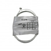 CABLE DE VITESSE A MAIN VELOX G.5 POUR VESPA BOULE 5,5x6,5mm DIAM 15/10 L 2,25M (14 FILS) (BOITE DE 25) 3660429943189