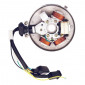 STATOR ALLUMAGE CYCLO ADAPTABLE PEUGEOT 103 ELECTRONIQUE 12V AVEC CAPTEUR ET PLATINE -P2R-