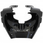 CARENAGE/DESSOUS TABLIER AV SCOOT ADAPTABLE MBK 50 STUNT/YAMAHA 50 SLIDER NOIR BRILLANT (PARE BOUE) -P2R- 3700948049495