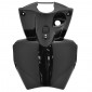 CARENAGE/TABLIER AR SCOOT ADAPTABLE MBK 50 STUNT/YAMAHA 50 SLIDER NOIR BRILLANT -P2R- 3700948049174
