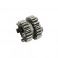 GEARBOX SPROCKET FOR MINARELLI 50 AM6 19/22 TEETH - 3/4e PRIMARY SHAFT SERIE 2 -TOP PERF AS ORIGINAL- 3700948166529