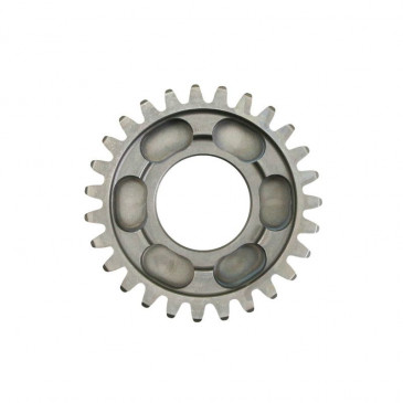 GEARBOX SPROCKET FOR MINARELLI 50 AM6 27 TEETH 4th SECONDARY SHAFT SERIE 2 -TOP PERF AS ORIGINAL-