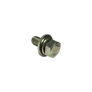 BOULON TH (6x14) AVEC RONDELLE ORIGINE PIAGGIO COMMUN A LA GAMME -CM287314-