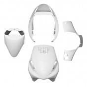 FAIRINGS/BODY PARTS FOR SCOOT PIAGGIO 50 ZIP 2000> GLOSS WHITE (4 PARTS KIT) -P2R- 3700948105313