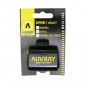 SUPPORT ANTIVOL U AUVRAY POUR ANTIVOL (DIAM 16-18mm) HORIZONTAL 3700807700598