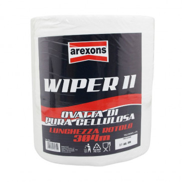 PAPER TOWELS AREXONS WIPPER II " COTTON WOOL" 20,3x25cm (L 304 m- 800 SHEETS)