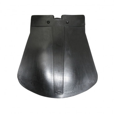 MUDFLAP FOR REAR MUDGUARD FOR MOPED MBK 51 - BLACK -SELECTION P2R-