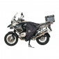 TABLIER COUVRE JAMBE TUCANO MOTO GAUCHO R1200 PRO NOIR POUR BMW 1200 R GS 2013>, 1250 R GS 2018> (TERMOSCUD PRO 4 SEASON) (SYSTEME ANTI-FLOTTEMENT SGAS) 8026492117226
