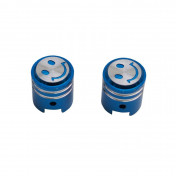 BOUCHON DE VALVE SCOOT/CYCLO REPLAY VS PISTON BLEU (PAIRE) 3700948030684