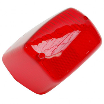 LENS FOR TAIL LAMP FOR MOPED PEUGEOT 50 FOX RED -REPLAY