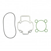 JOINT HAUT MOTEUR SCOOT ADAPTABLE PIAGGIO 50 NRG/GILERA 50 RUNNER, DNA (POCHETTE AVEC JOINT D'EMBASE ALU) -SELECTION P2R- 3701213406012