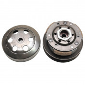 CLUTCH FOR SCOOT SCOOT 50cc CHINESE 139QMB, GY6/PEUGEOT 50 KISBEE, V-CLIC 4STROKE/KYMCO 50 AGILITY 4STROKE/SYM 50 ORBIT 4STROKE/BAOTIAN 50 BT49QT 4STROKE -Ø 107- WITH PULLEY+DRUM -SELECTION P2R- 3700948064535