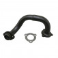 EXHAUST ELBOW FOR 50cc MOTORBIKE TECNIGAS for DERBI 50 SENDA 2000>, DRD, X-TREM - BLACK 8435521103732