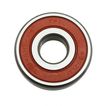 WHEEL BEARING 6302-2RS (15x42x13) TPI FOR MBK 50 X-POWER 2004> REAR NEXT TO SPROCKET /YAMAHA 50 TZR 2004>REAR NEXT TO SPROCKET (SOLD PER UNIT) 3701213425150