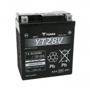 BATTERY 12V 7.4 Ah YTZ8V YUASA MF HIGH PERFORMANCE "READY TO USE" (Lg113xWd70xH130) (FOR HONDA 125 FORZA, PCX, SH...)