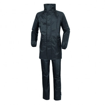 VETEMENT DE PLUIE TUCANO SET DILUVIO START NOIR 2XL (PACK VESTE+PANTALON) (HOMOLOGUE EN 14360:2004) 8026492117585